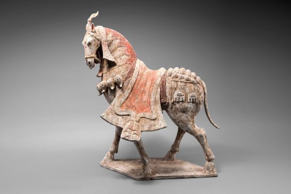 Earthenware horse